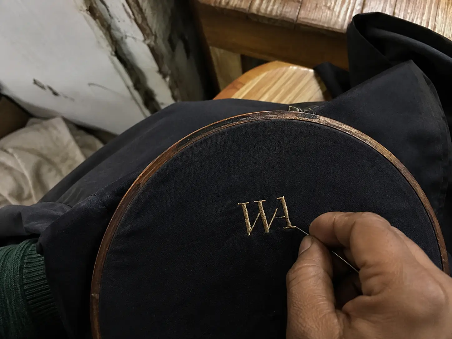 Custom branding detail